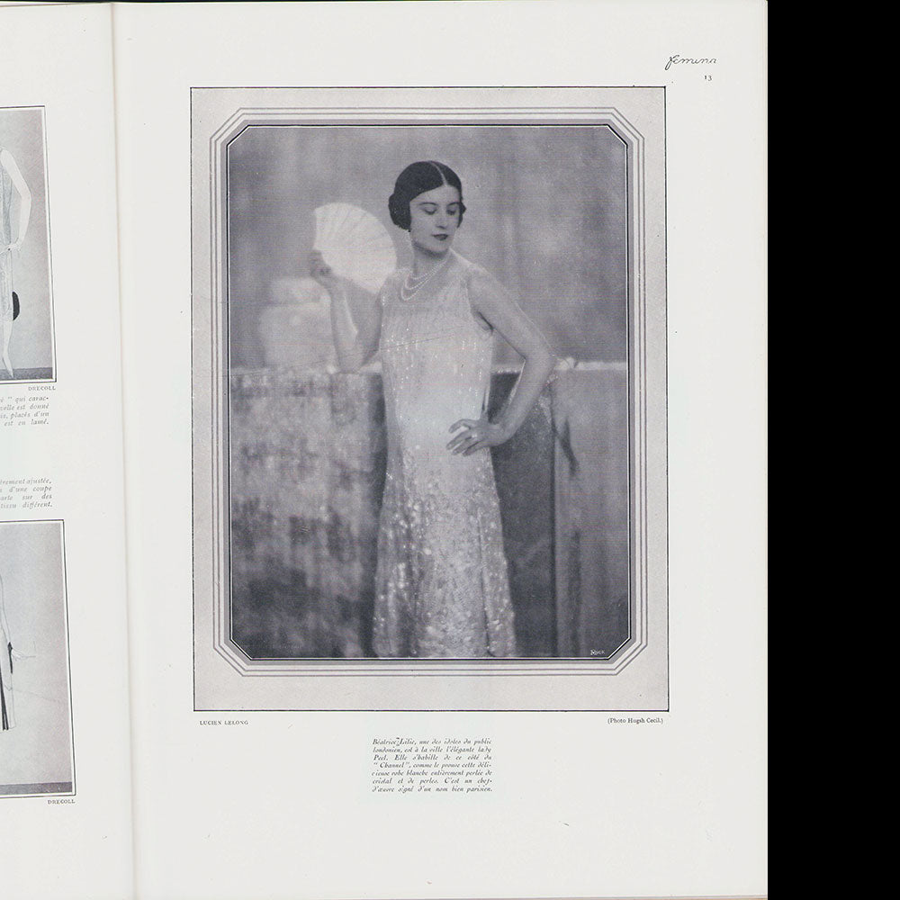 Fémina, août 1925, couverture d'André Edouard Marty