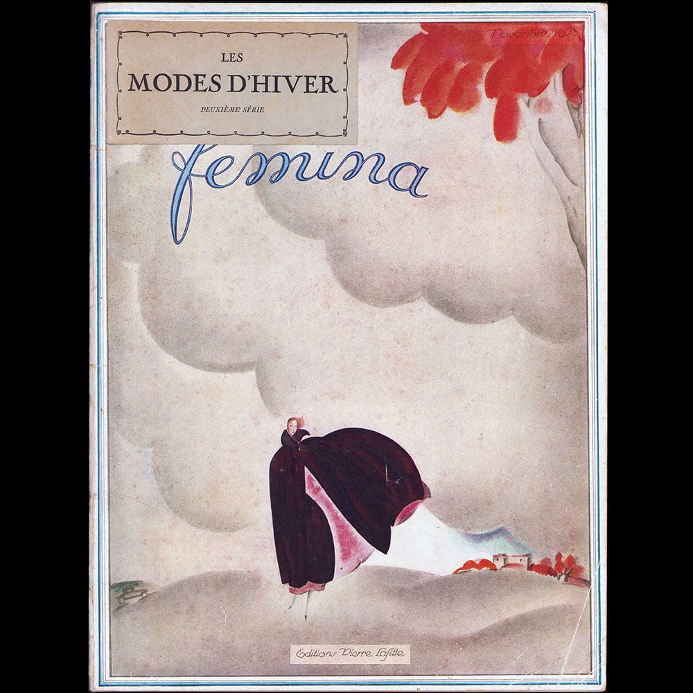 Fémina (novembre 1925), couverture de Charles Loupot