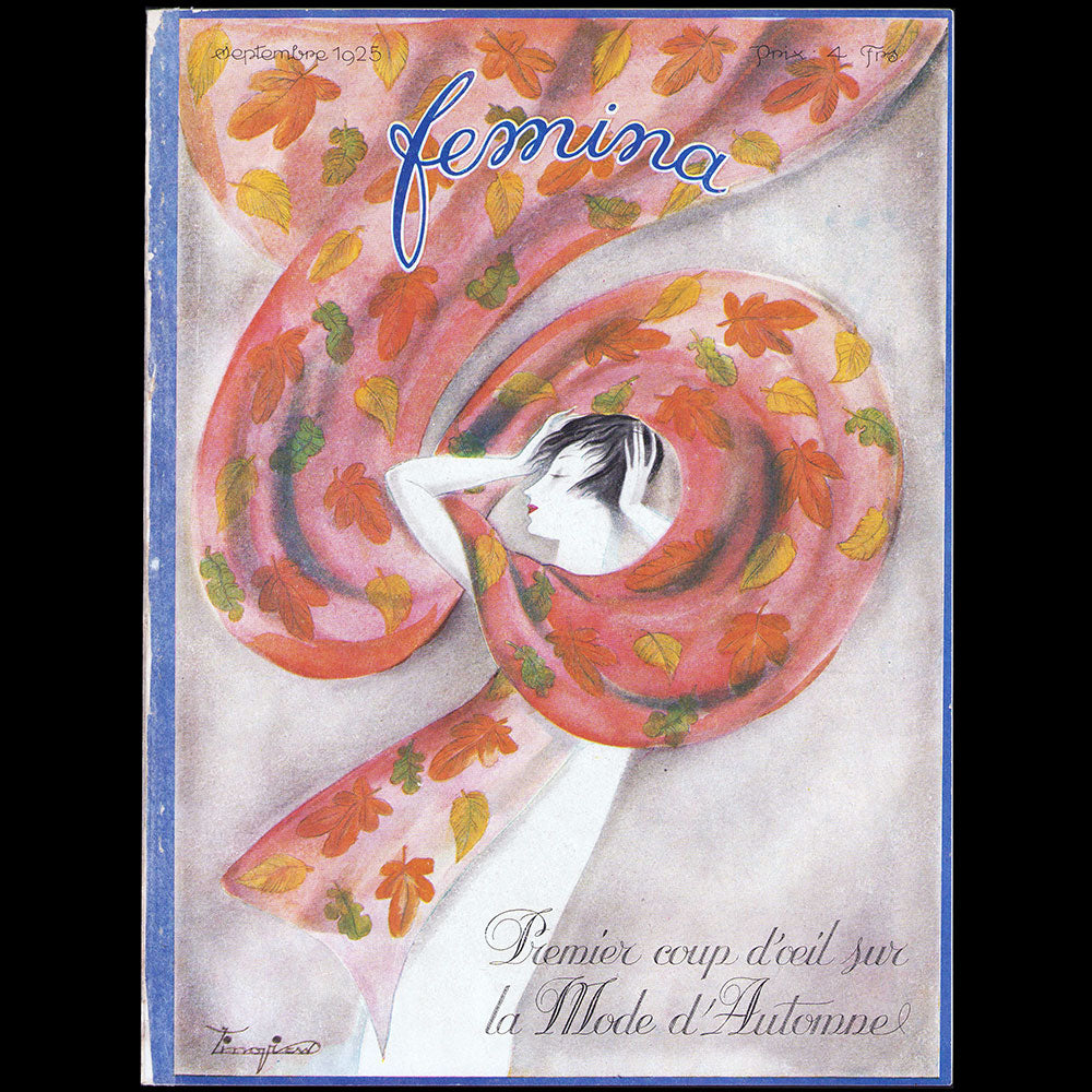 Fémina (septembre 1925), couverture d'Alexandre Zinoview