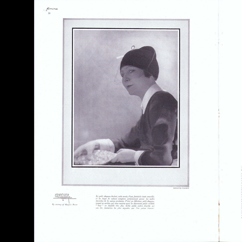 Fémina (août 1926), couverture de Zinoview