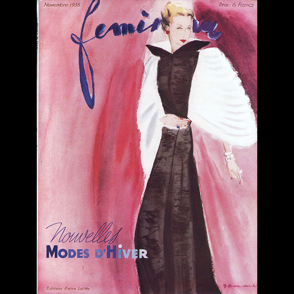 Fémina (novembre 1935), couverture de Demachy