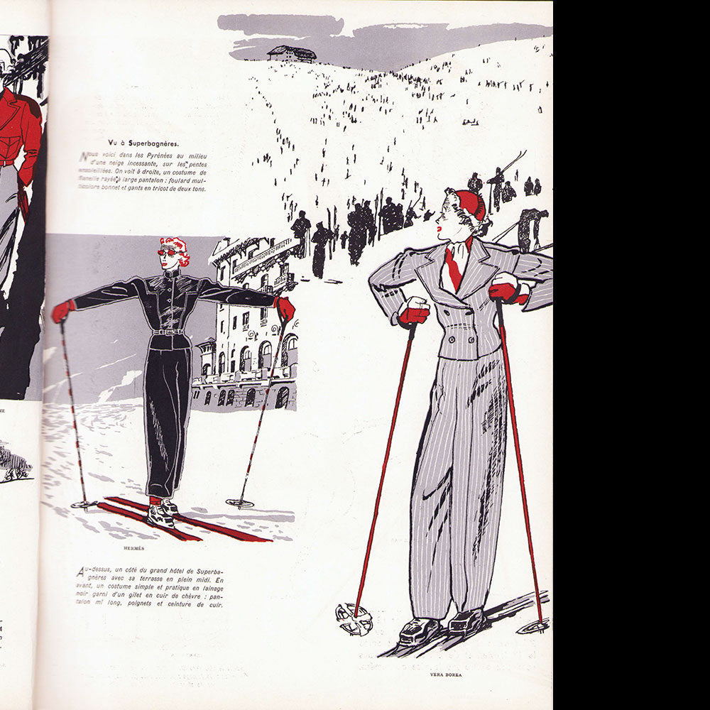 Fémina (décembre 1936), couverture de Pierre Mourgue