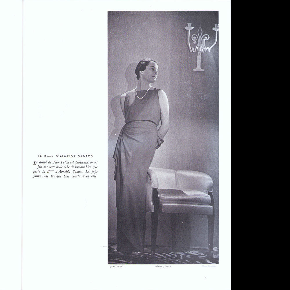 Fémina (février 1936), couverture de Demachy