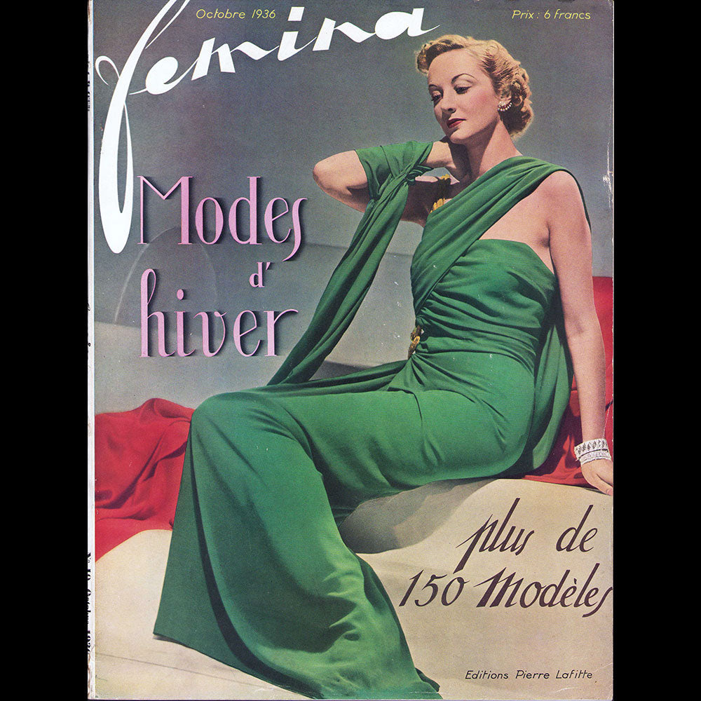 Fémina (octobre 1936), couverture de Joffé