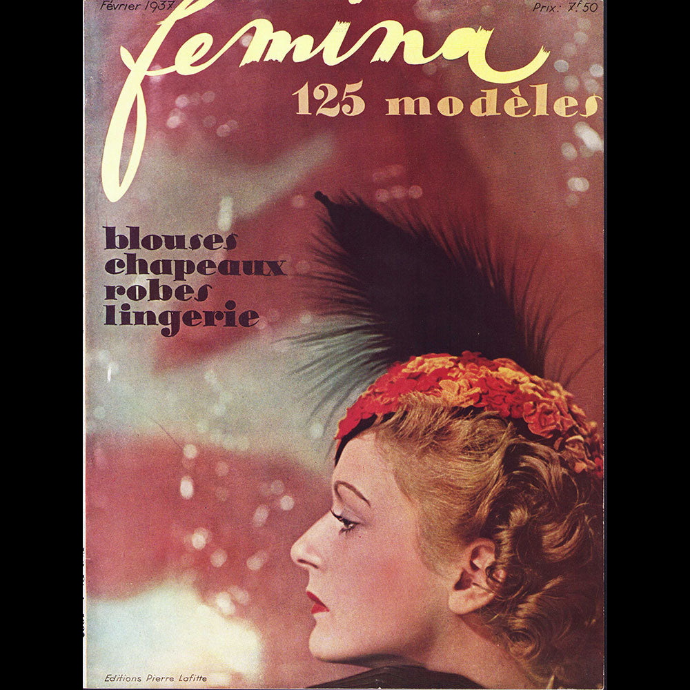 Fémina (février 1937), couverture de Meerson