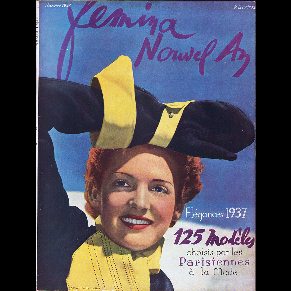 Fémina (janvier 1937), couverture de Meerson