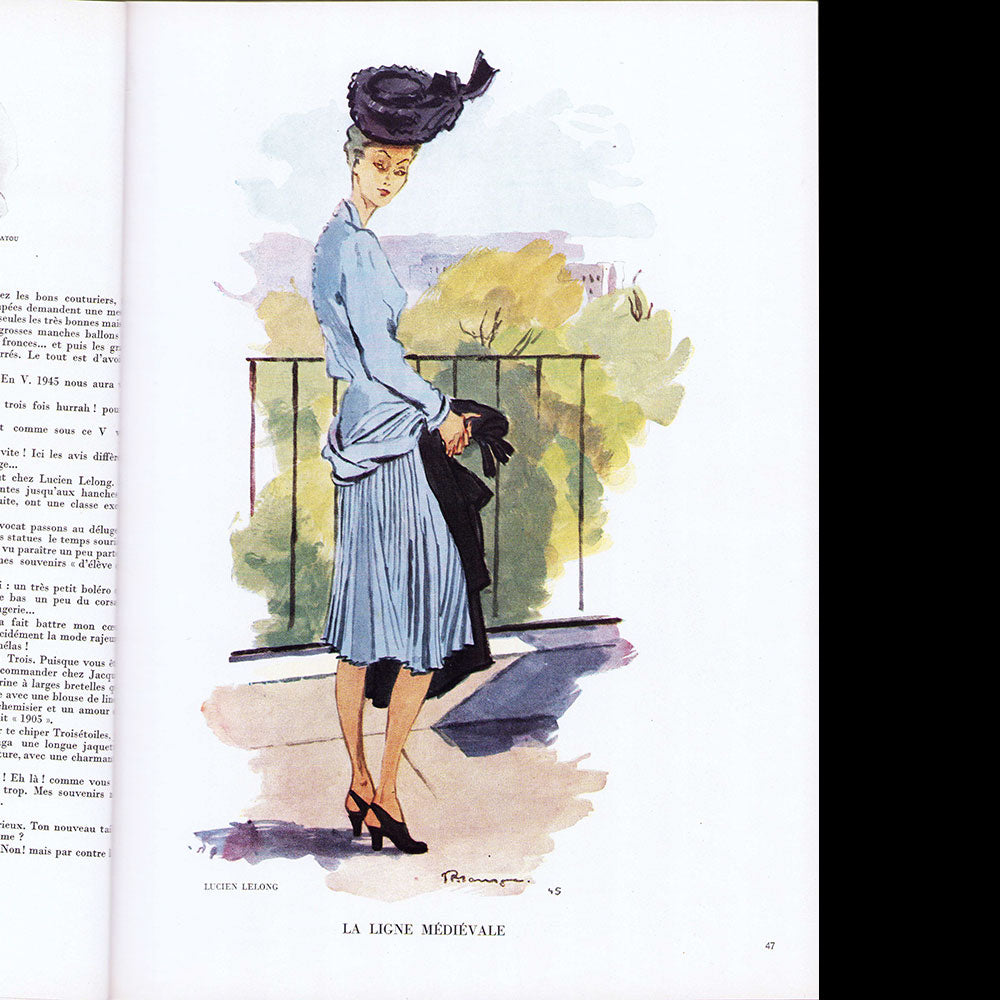 Fémina - Numéro hors-série mai 1945, couverture de Clavé