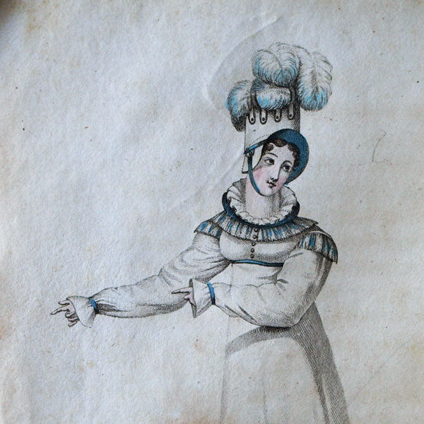 Journal des Dames et des Modes - Annuaire des modes de Paris, illustrations d'Horace Vernet (1814)