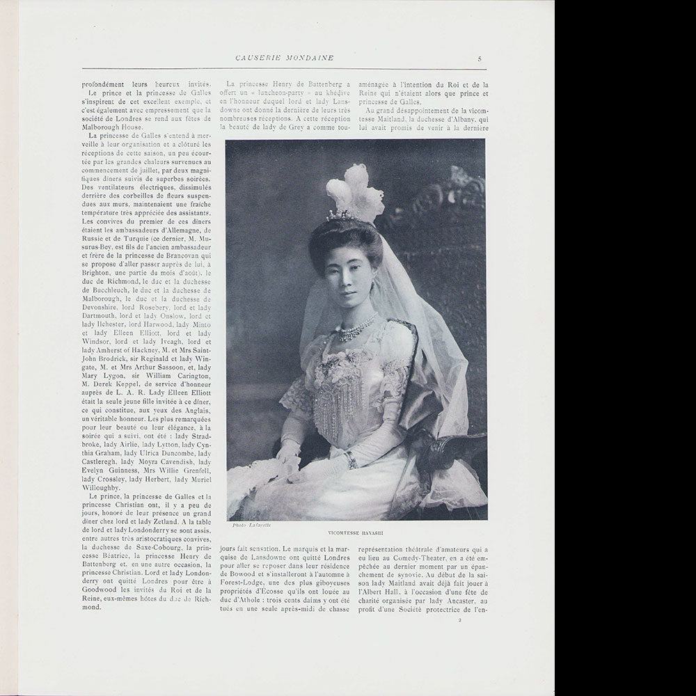 Le Figaro-Modes, août 1904, couverture de Raoul du Gardier