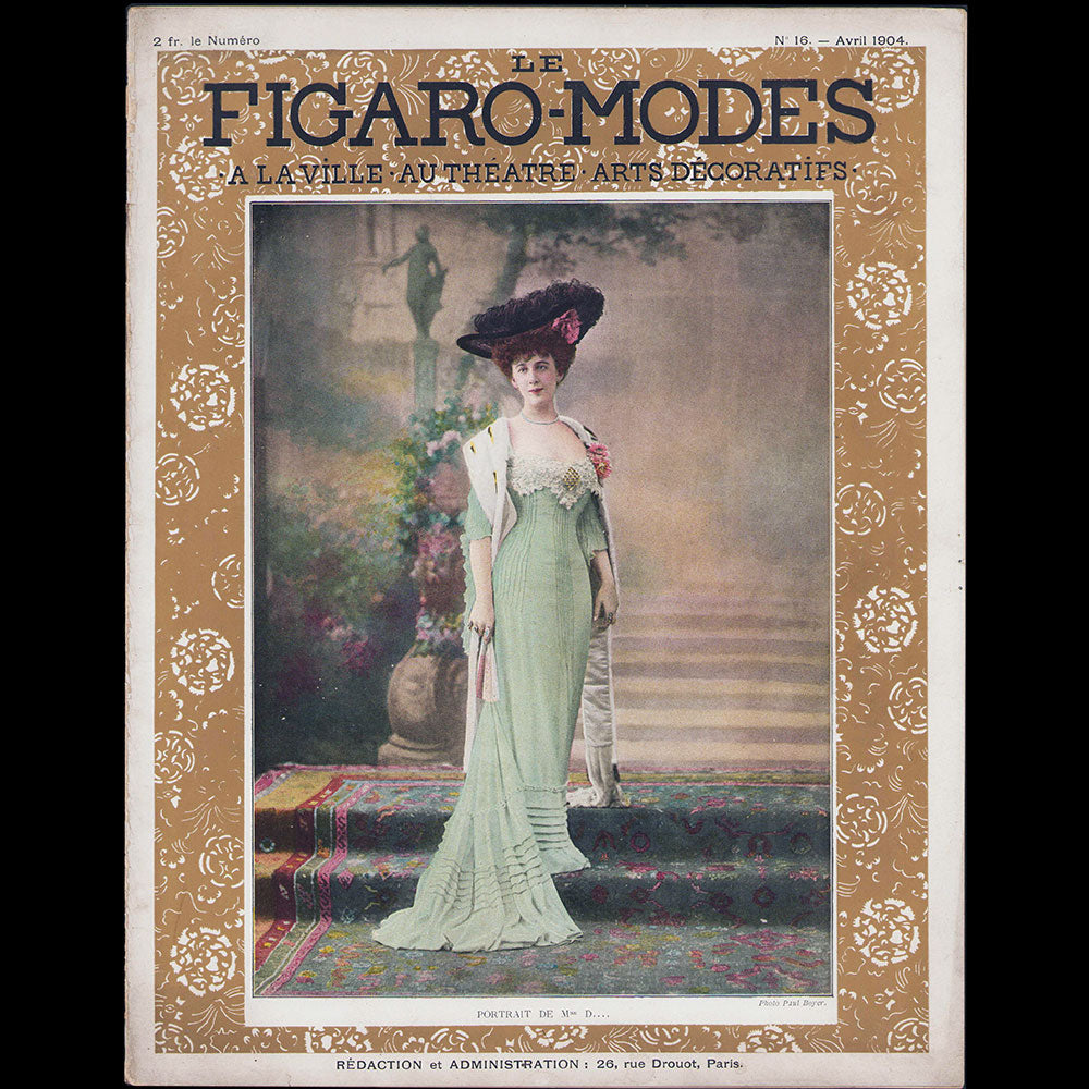 Le Figaro-Modes, avril 1904, couverture de Paul Boyer