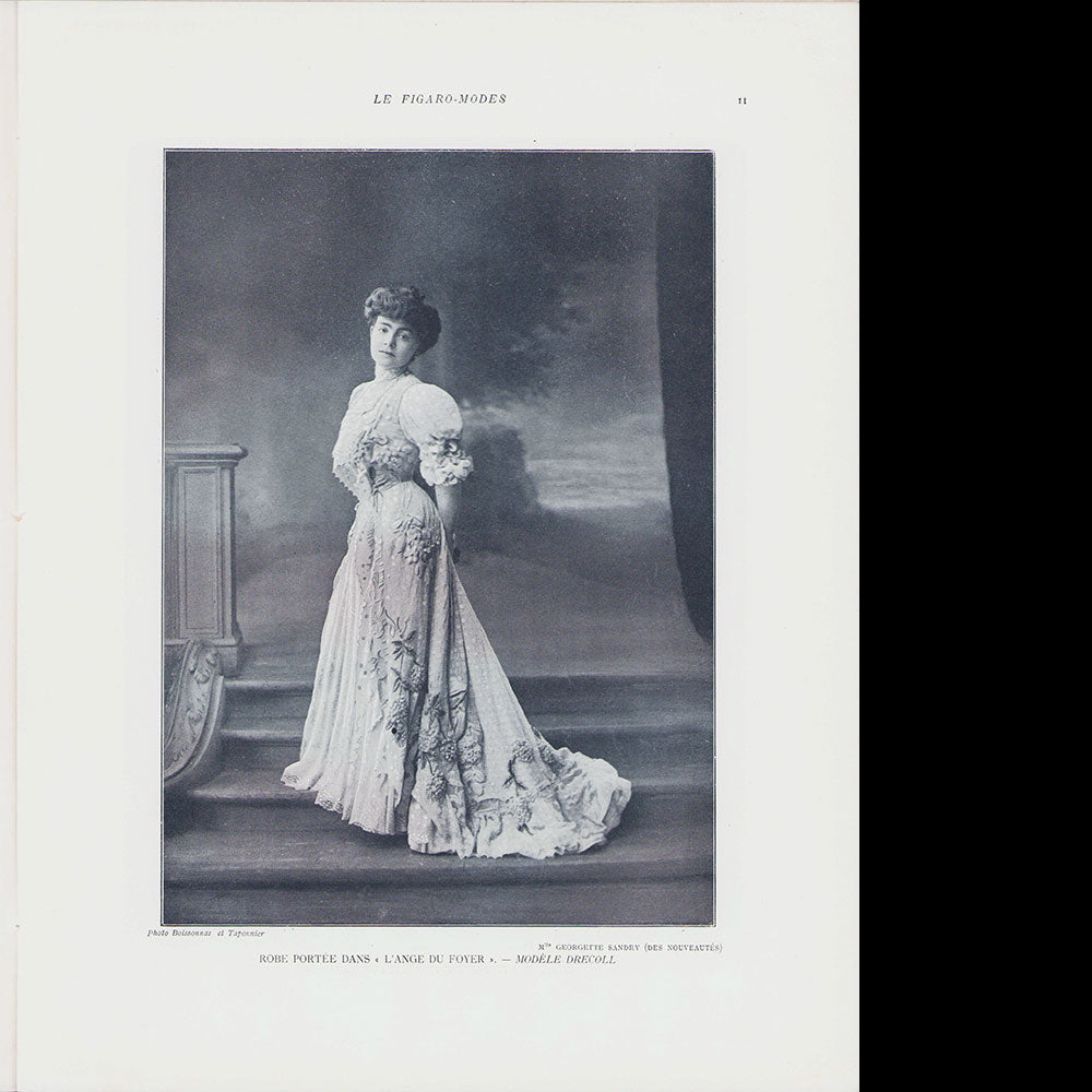 Le Figaro-Modes, mai 1905, couverture de Mademoiselle d'Epinay