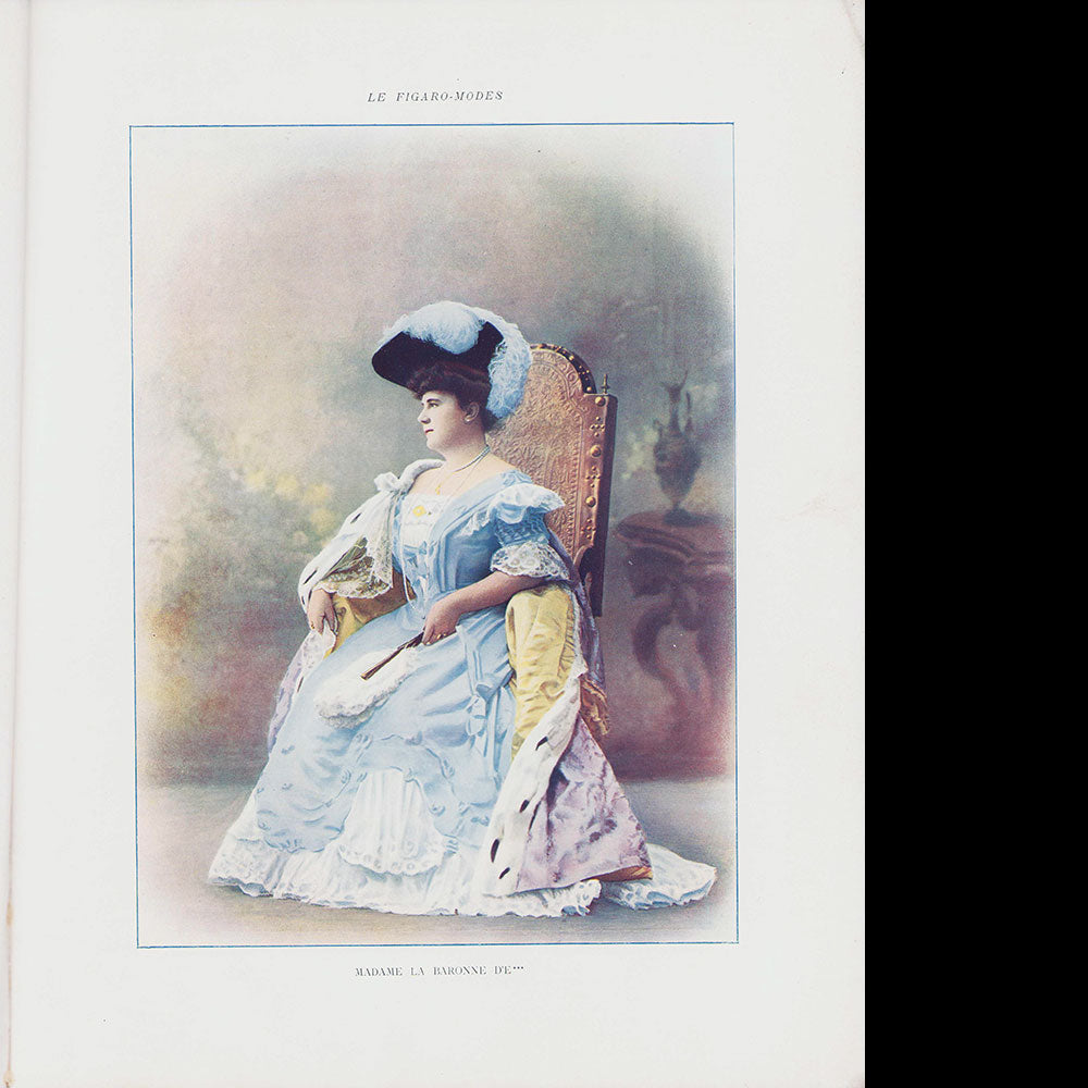 Le Figaro-Modes, novembre 1905, couverture de Louise Abbema