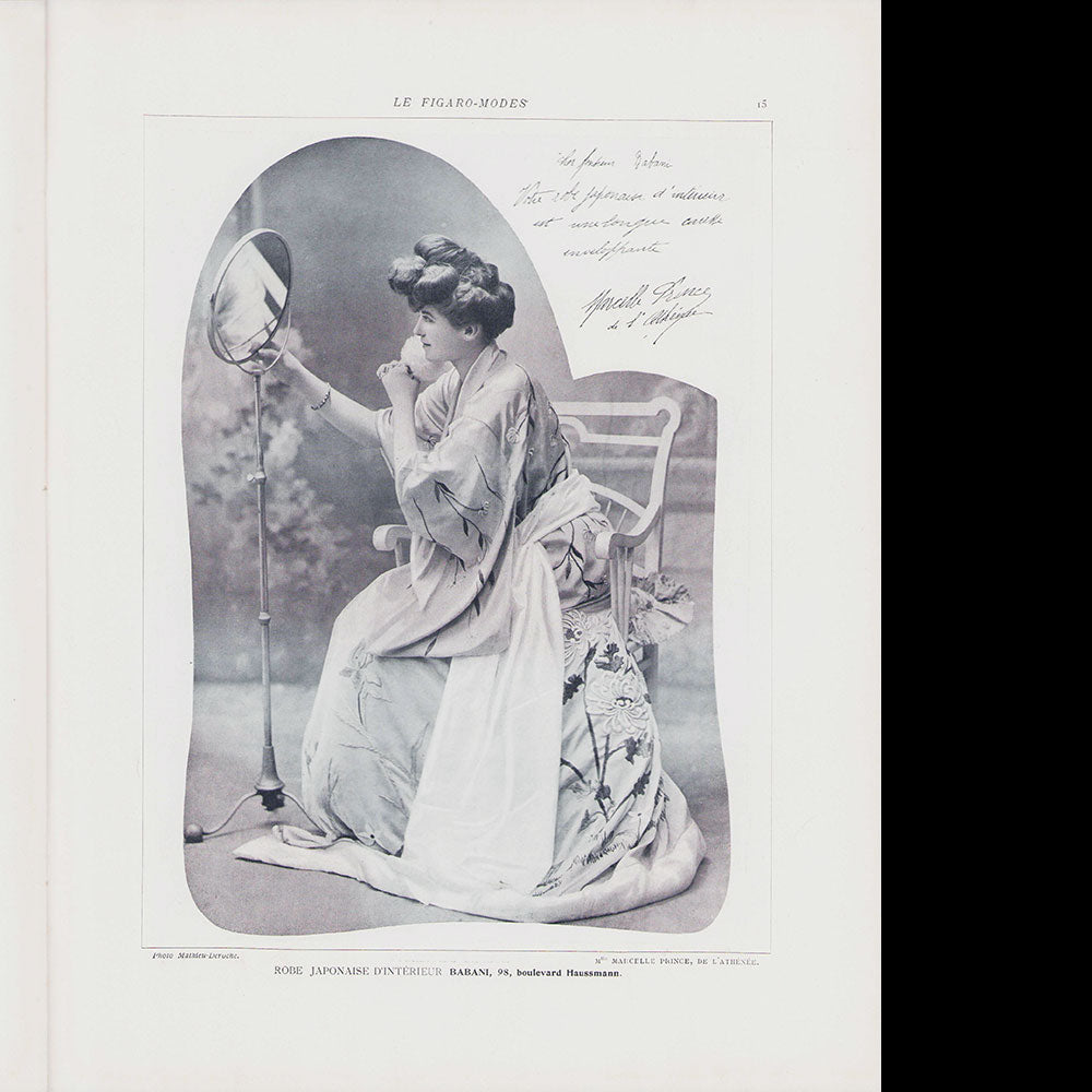 Le Figaro-Modes, septembre 1905, couverture de Elisabeth Sonrel