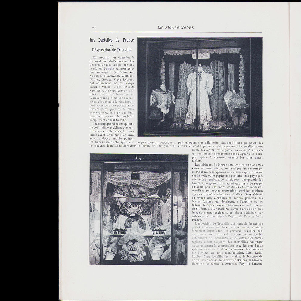 Le Figaro-Modes, septembre 1905, couverture de Elisabeth Sonrel