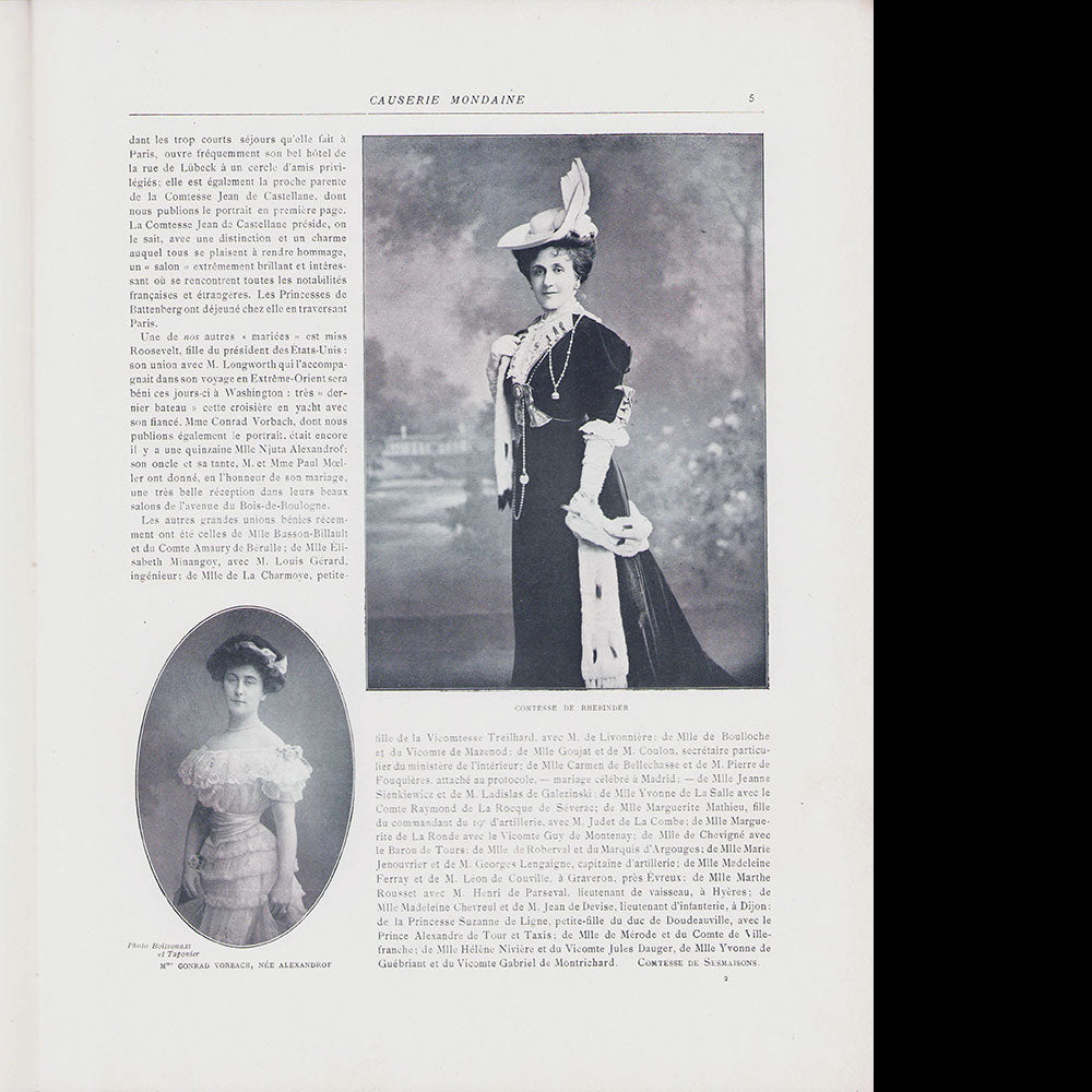 Le Figaro-Modes, février 1906, couverture de Henri Gervex