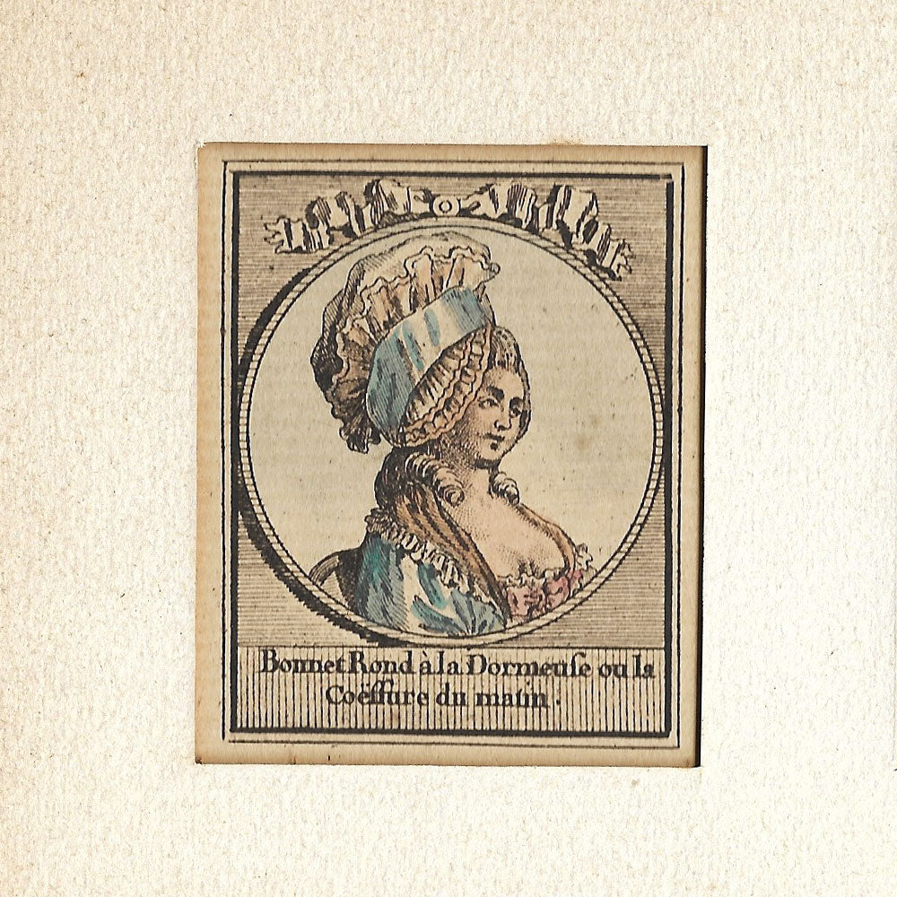 Gallerie des Modes et Costumes Français, 10ème suite de coiffures (1783)