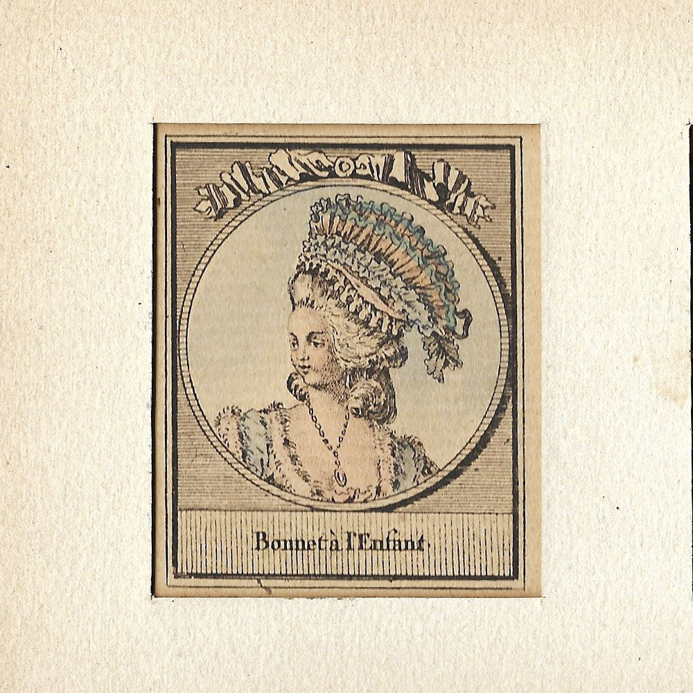 Gallerie des Modes et Costumes Français, 10ème suite de coiffures (1783)