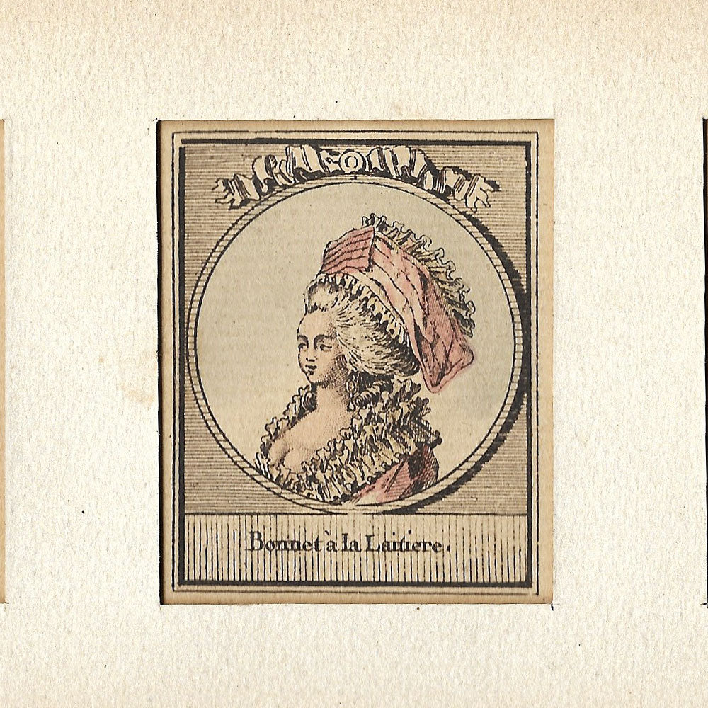 Gallerie des Modes et Costumes Français, 10ème suite de coiffures (1783)