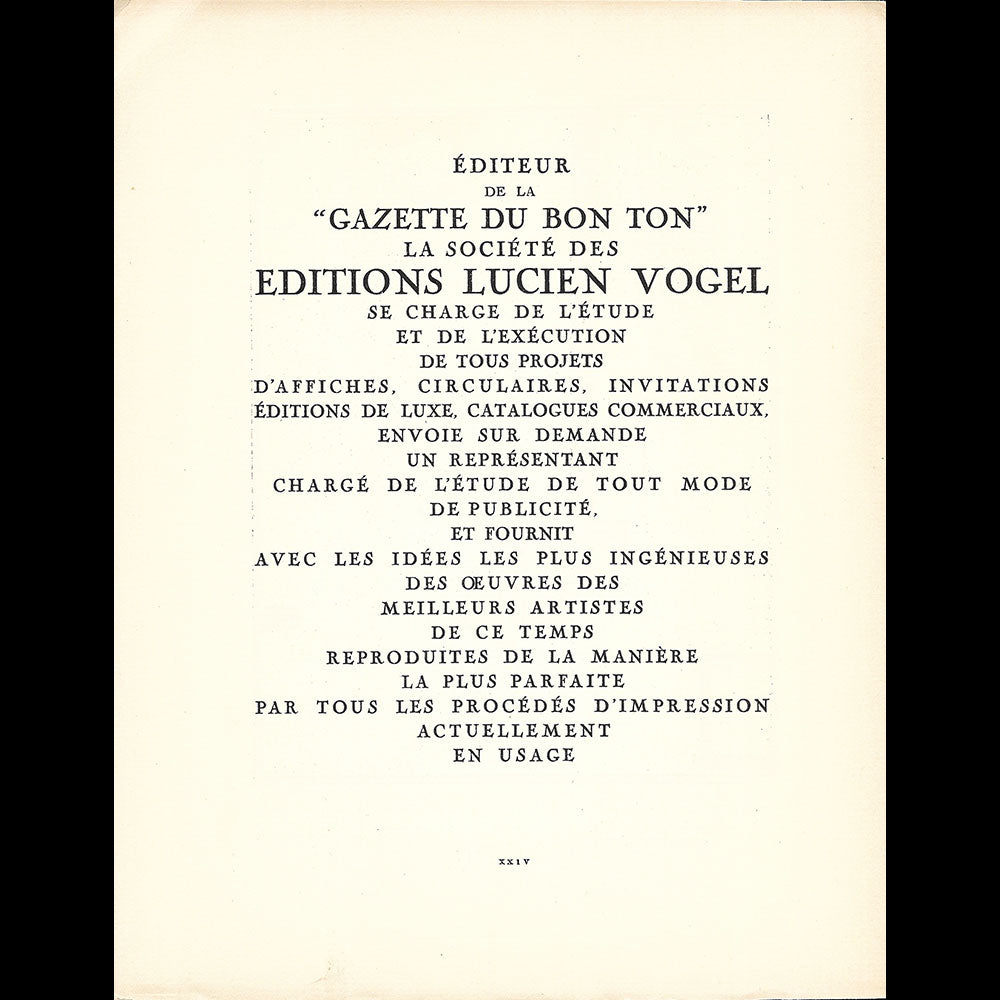 Gazette du Bon Ton (n°6, 1921)