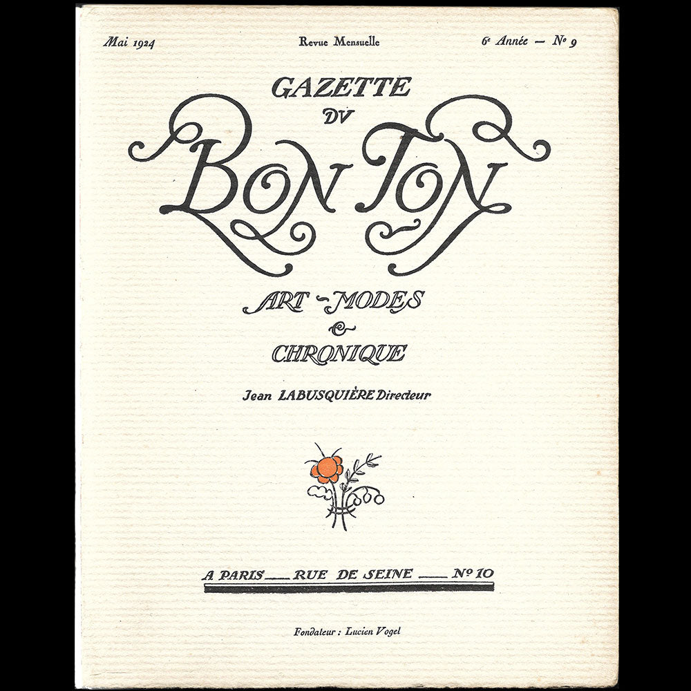 Gazette du Bon Ton (n°9, 1924)