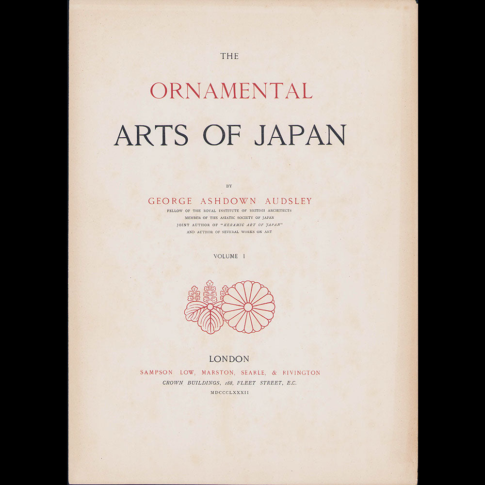 George Ashdown Audsley - The Ornamental Arts of Japan (1882-1884)