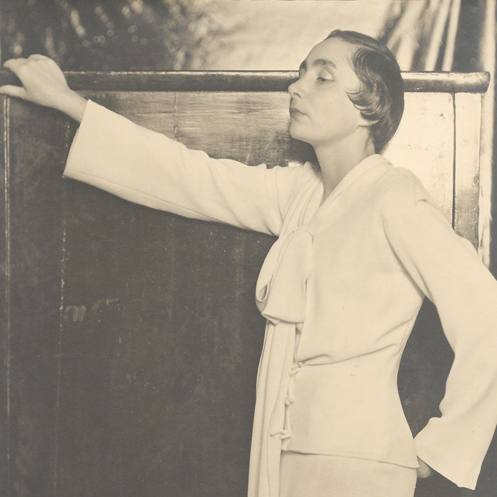 Alix (Madame Grès) - Portrait de la couturière, tirage de D'Ora (circa 1934)