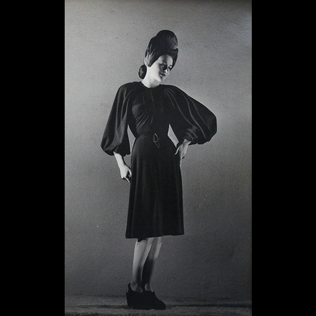 Grès - Robe et turban, tirage de Lavoisier (circa 1943)