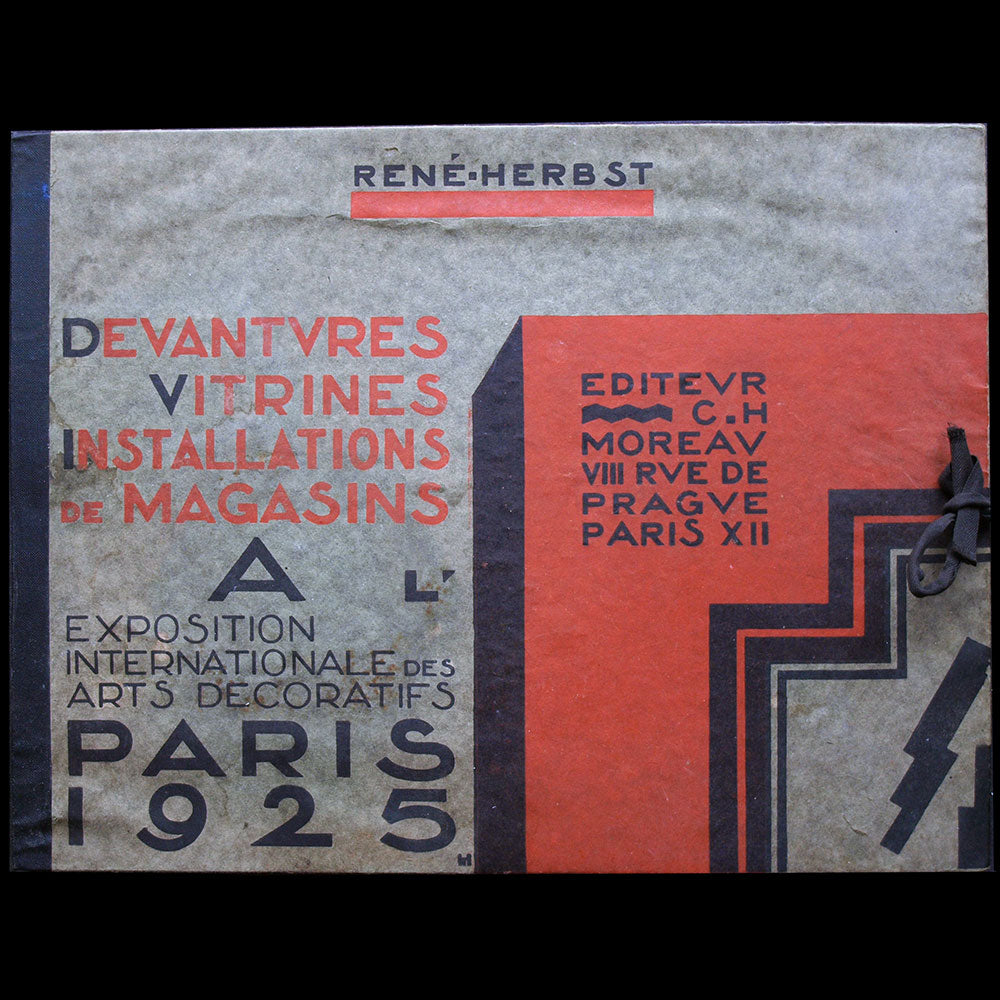 René Herbst - Devantures, Vitrines, Installations de Magasins à l'Exposition Internationale des Arts Décoratifs Paris 1925