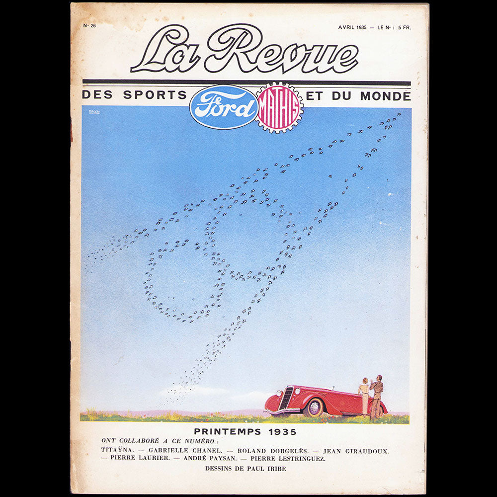 La Revue des Sports et du Monde Ford Mathis, n°26 (avril 1935)