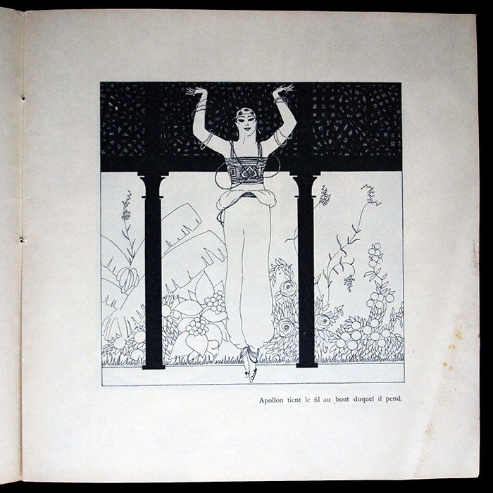 Nijinsky - Six vers de Jean Cocteau, Six dessins de Paul Iribe (1910)