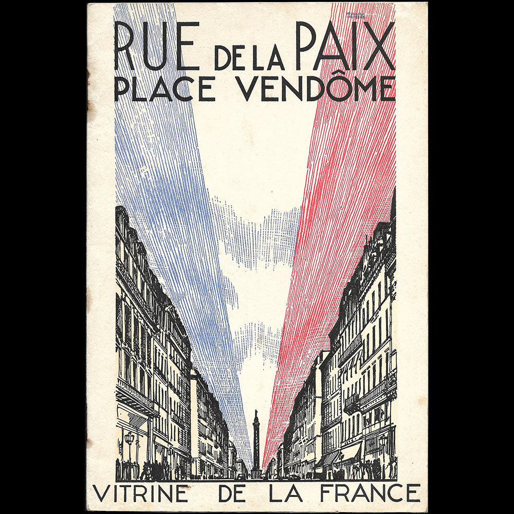 Paul Iribe - Rue de la Paix, Place Vendôme, vitrine de la France (circa 1935)