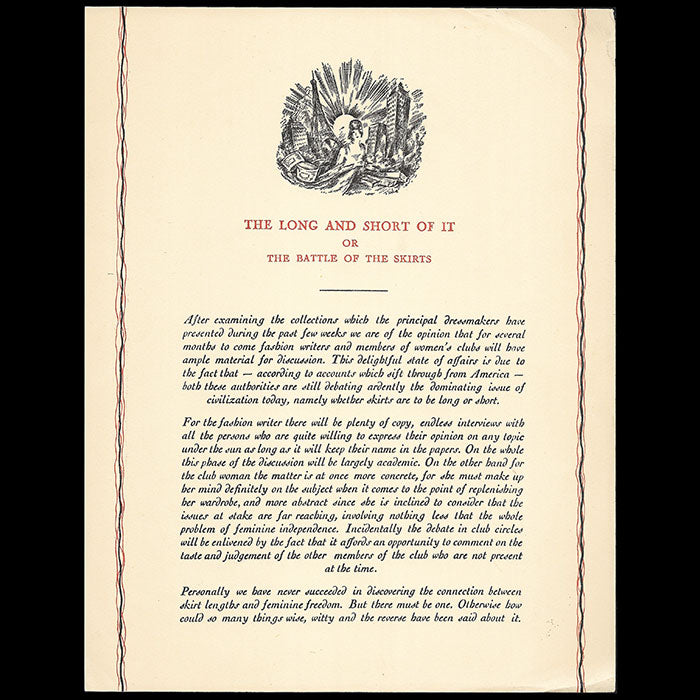 Paris, March 1930 - Revue de Georgia Blackman-Pratt