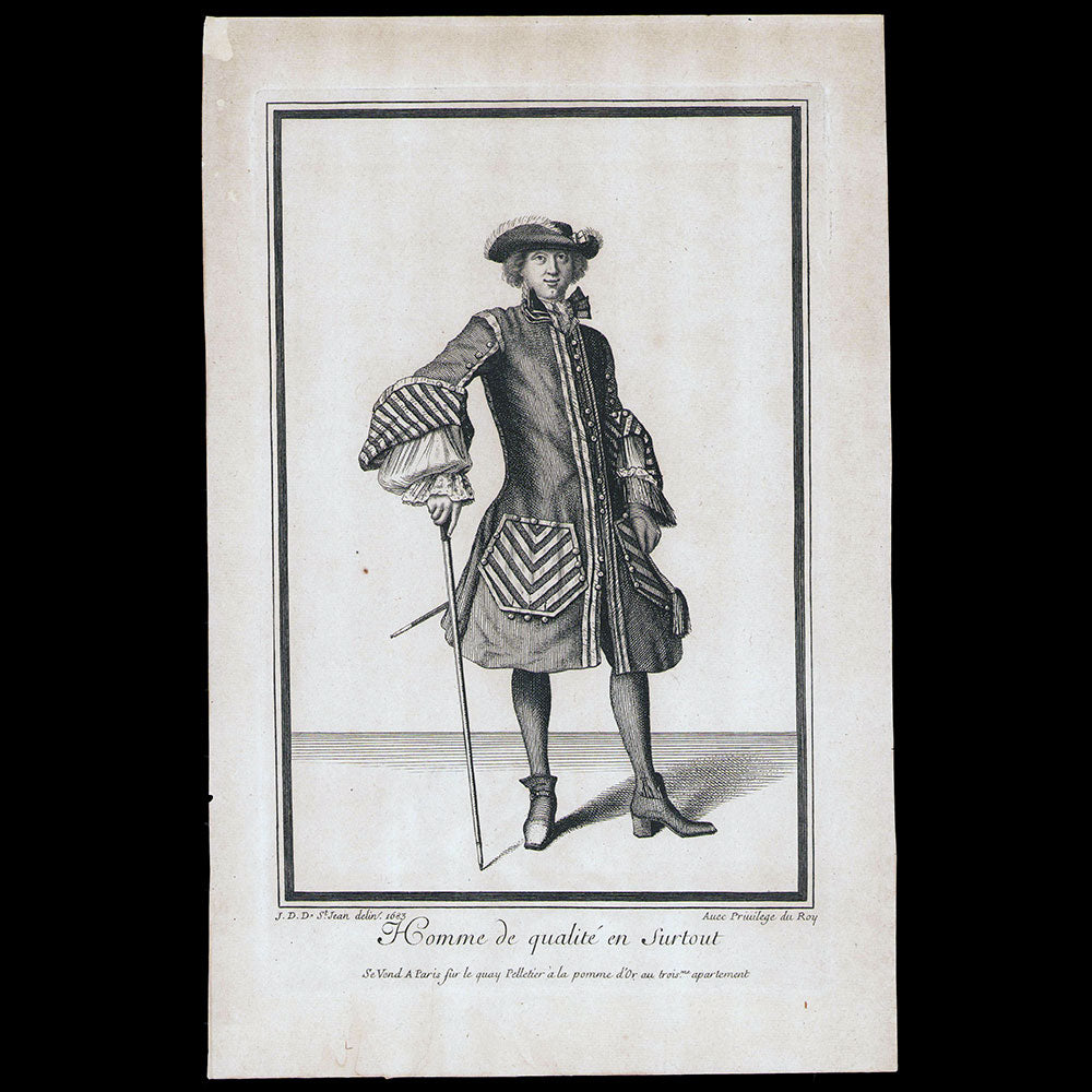 Jean Dieu de Saint-Jean - Homme de qualité en surtout (1683)