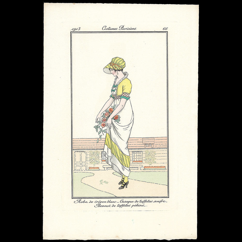 Le Journal des Dames et des Modes, Costumes Parisiens, n°31, 1913