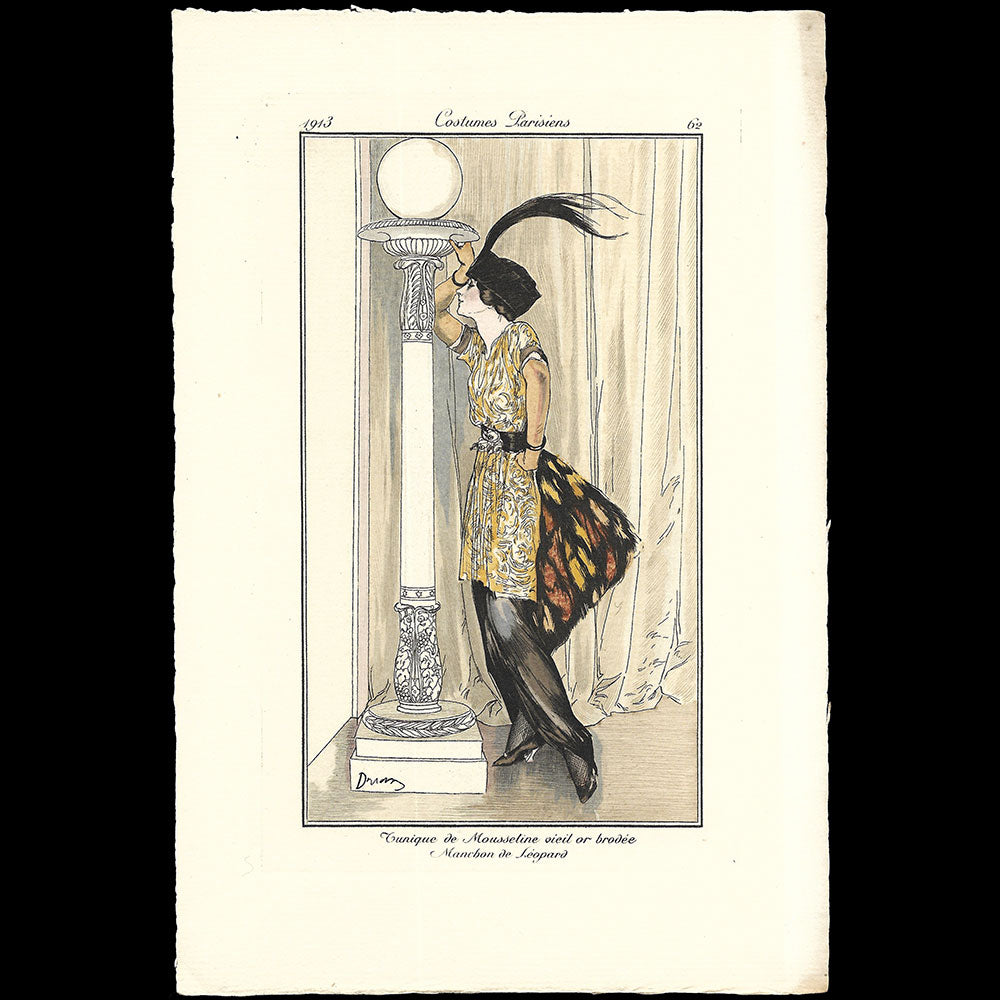 Le Journal des Dames et des Modes, Costumes Parisiens, n°30, 1913