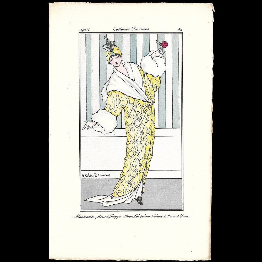 Le Journal des Dames et des Modes, Costumes Parisiens, n°24, 1913