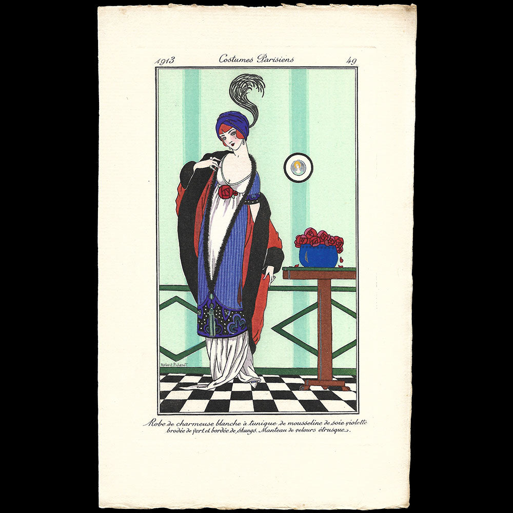 Le Journal des Dames et des Modes, Costumes Parisiens, n°24, 1913