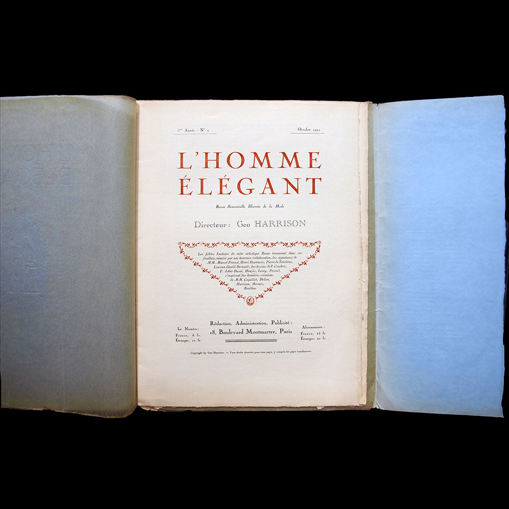 L'Homme Elégant (1921, octobre)