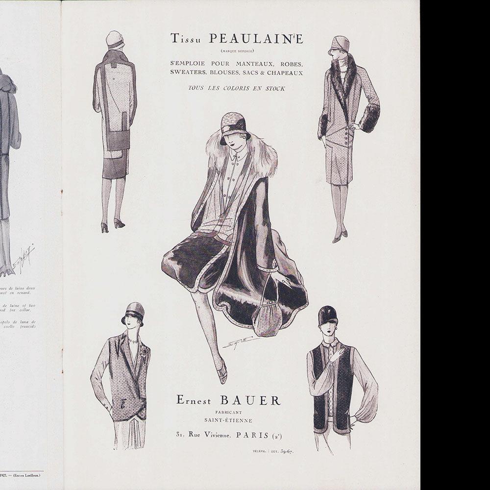 L'Officiel de la mode et de la couture de Paris, Supplément de juillet 1927