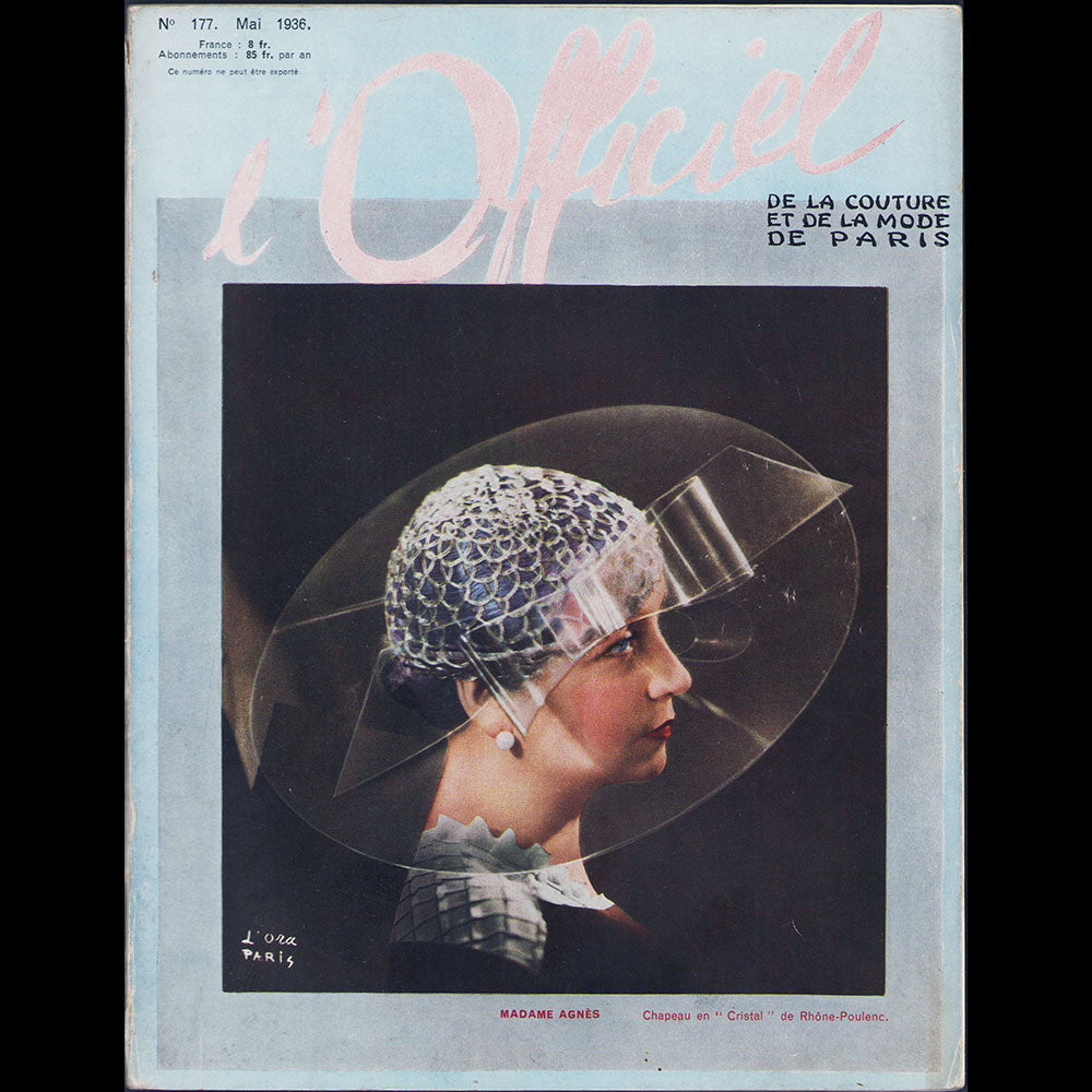 L'Officiel de la mode et de la couture de Paris - mai 1936