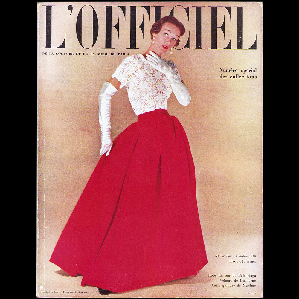 L'Officiel de la Couture et de la Mode de Paris (octobre 1950)