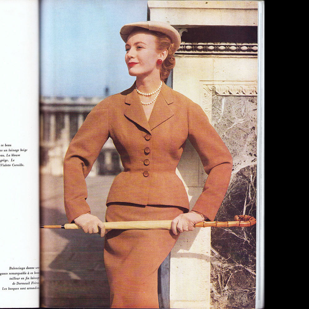 L'Officiel de la Couture et de la Mode de Paris (avril 1951) - numéro spécial des collections