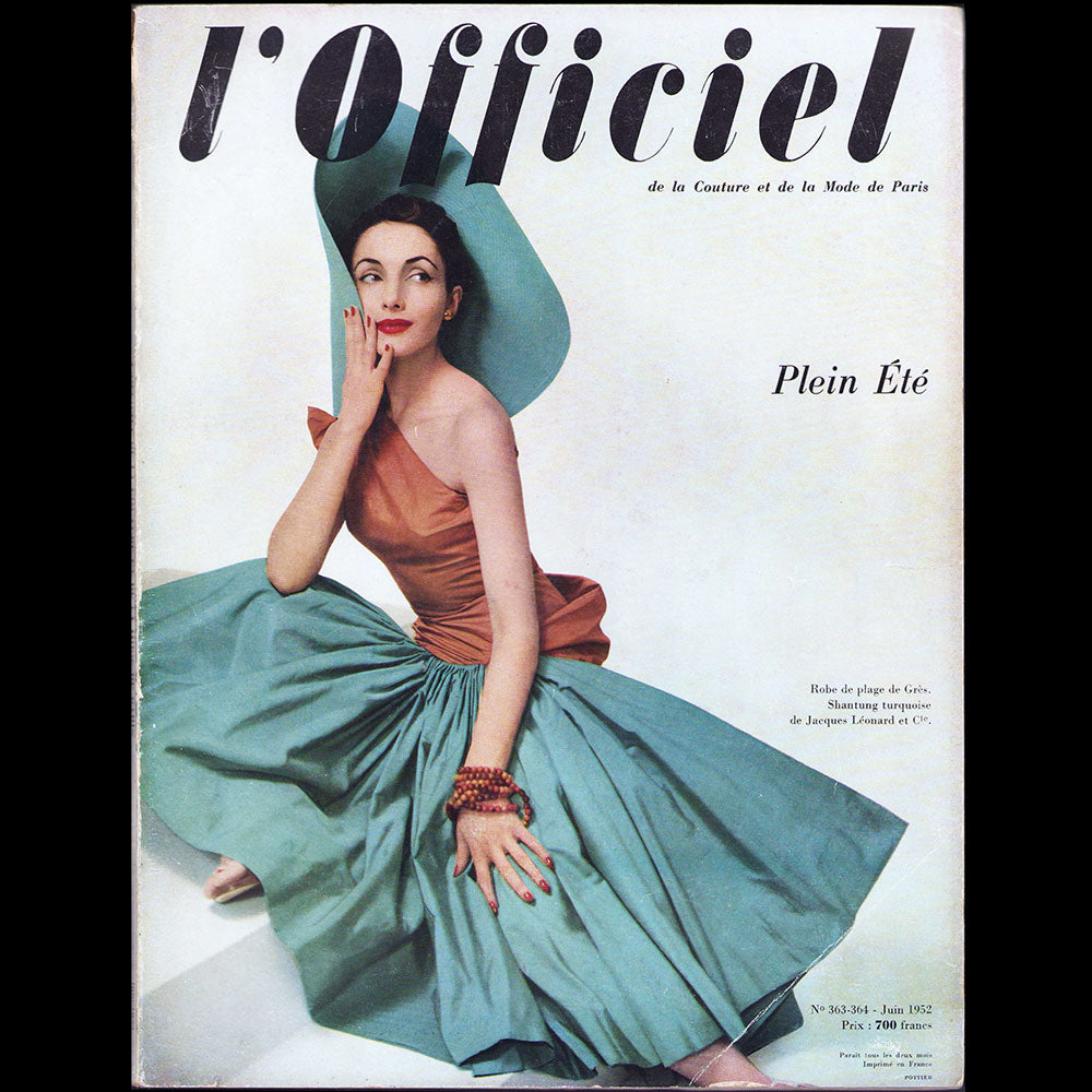 L'Officiel de la Couture et de la Mode de Paris (juin 1952)