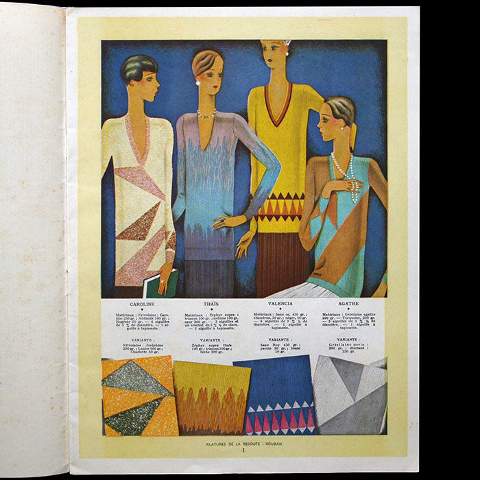 La Redoute - Art & Tricot, 50 modèles élégants et pratiques (1932)