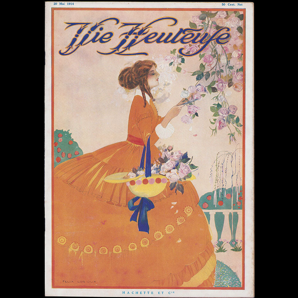 La Vie Heureuse, 20 mai 1914, couverture de Felix Lorioux