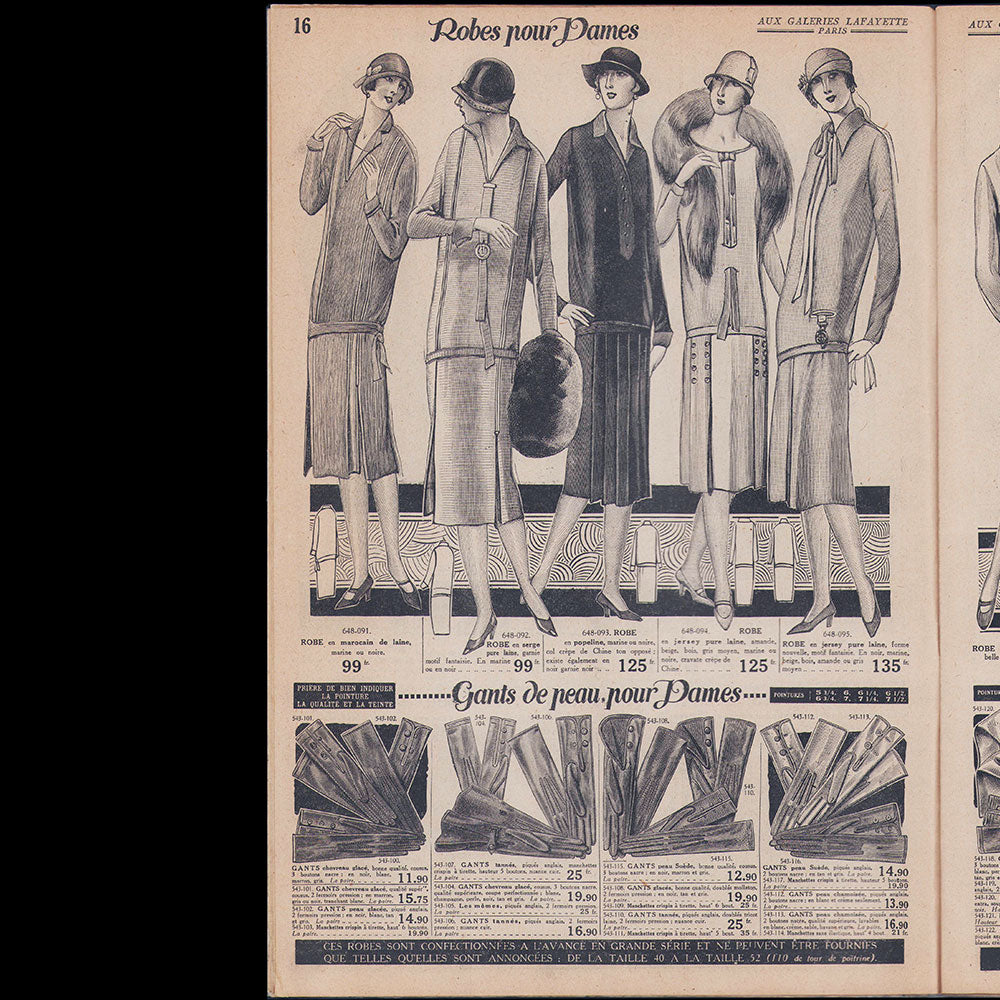 Aux Galeries Lafayette - Catalogue Général, Hiver 1925-1926