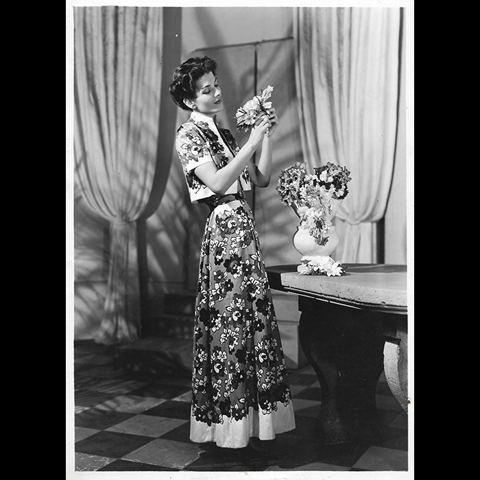 Lucien Lelong - robe du soir et bolero (1938)