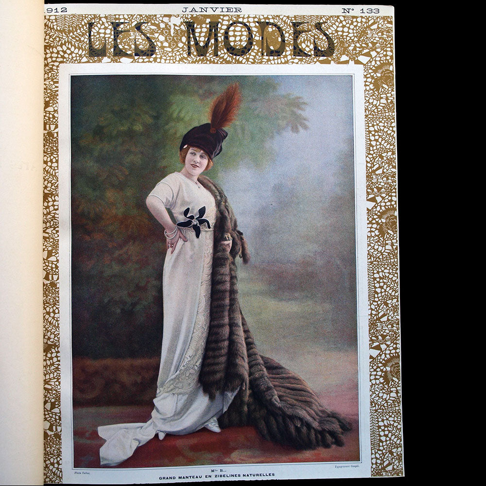 Les Modes - Réunion des 12 numéros de l'année 1912