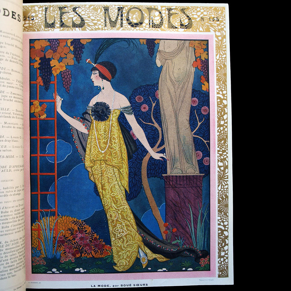 Les Modes - Réunion des 12 numéros de l'année 1913