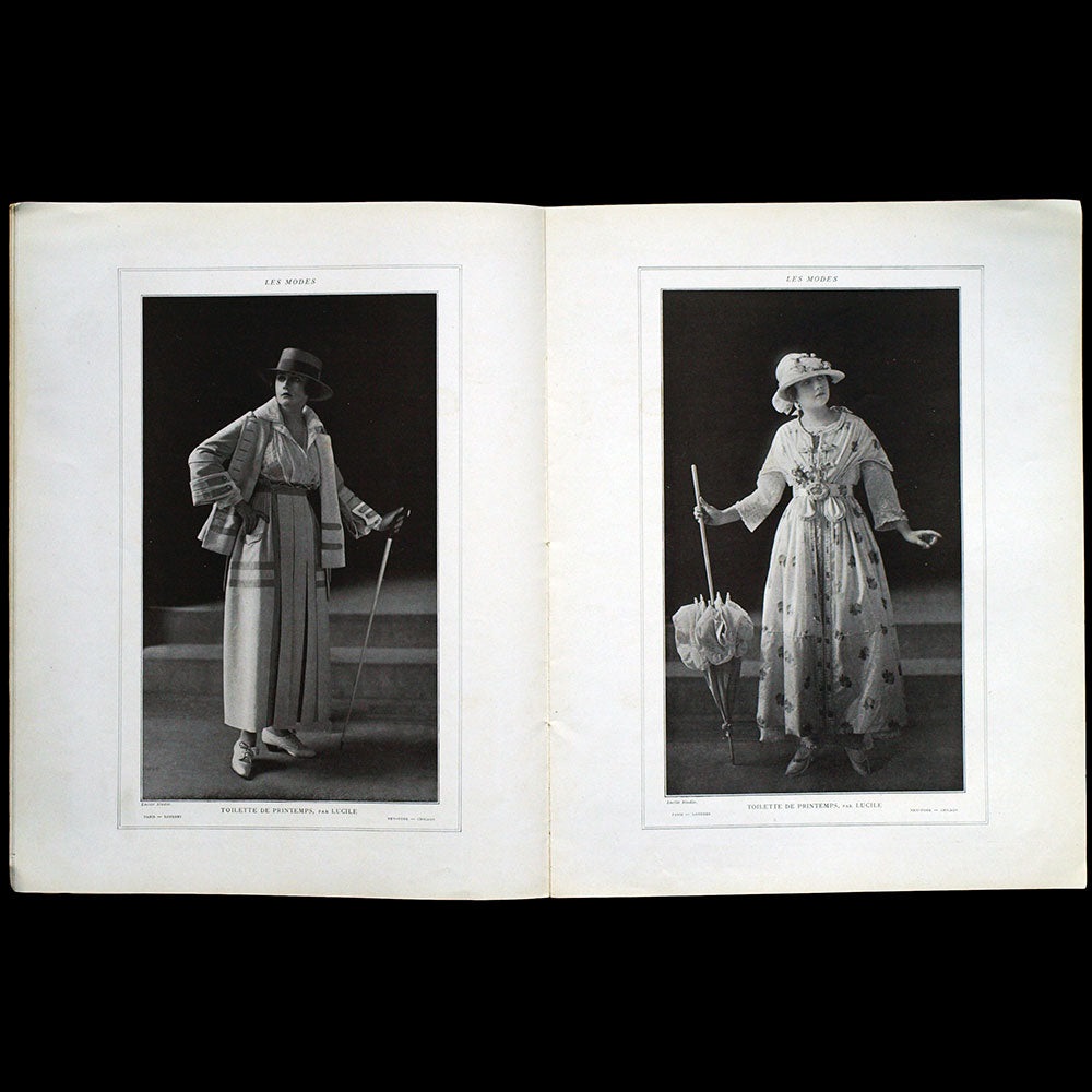 Les Modes, n° 170, couverture de David (1917)
